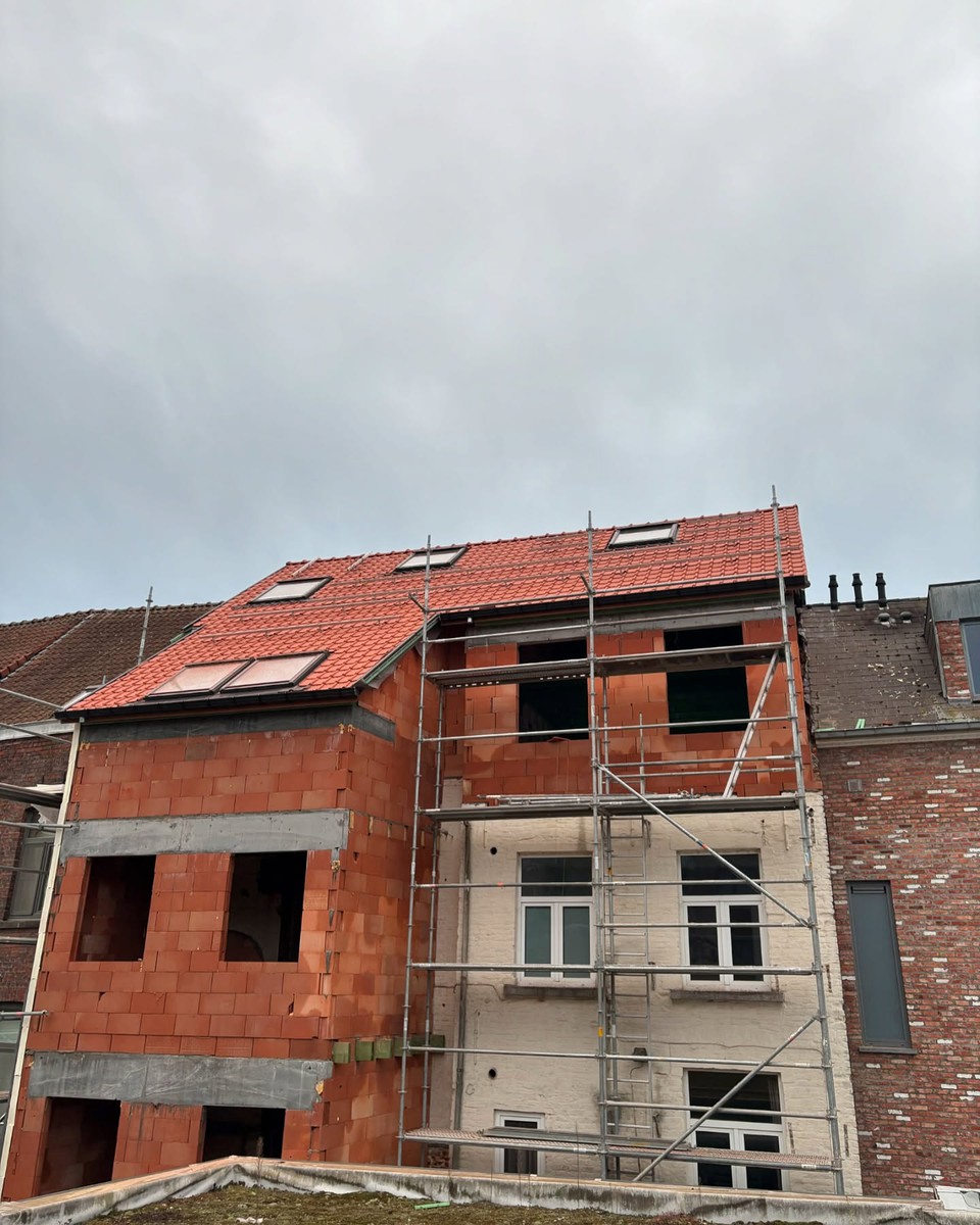 Nieuw dak timmerwerk